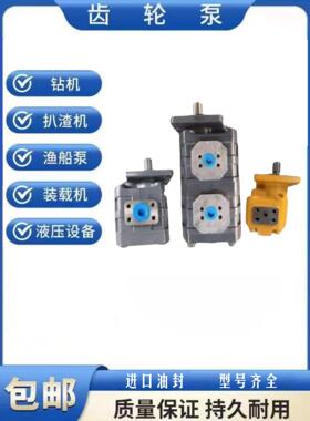 高压齿轮泵CBGJ2100/2080/2063/2050/2040双联泵JHP2040/2040