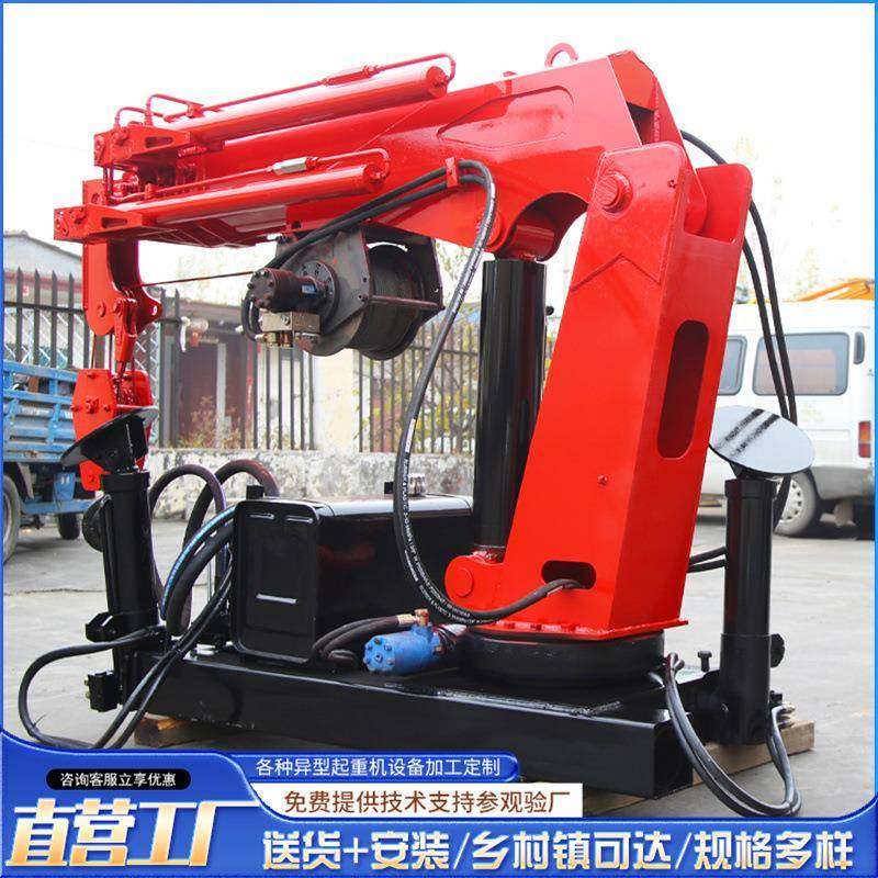多功能折臂吊吨5吨8吨液压折臂机移动式工程折臂起重机,搬运/仓储/物流设备,其他起重搬运设备,淘宝优惠券,粉丝福利购,淘宝优惠卷