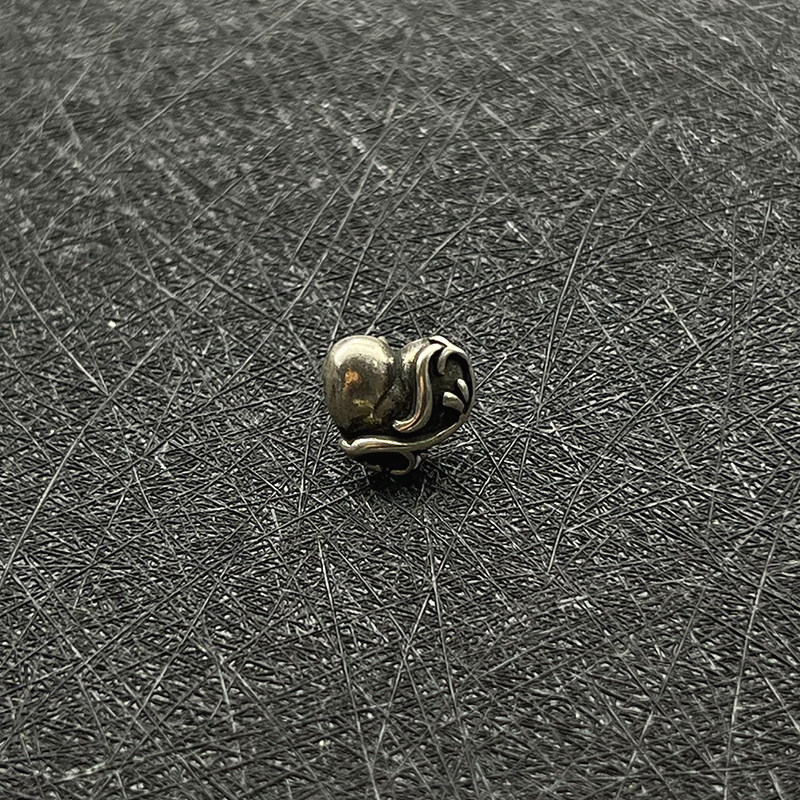 thumbnail for Chasing Vintage Cross Stud Earrings Men's and Women's Sterling Silver Needle Niche, Single Cool Handsome Exaggerated Earrings