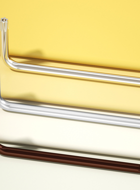 内六角梅花扳手米字形星型螺丝刀短款花型扳手空心S2古铜T10-T50