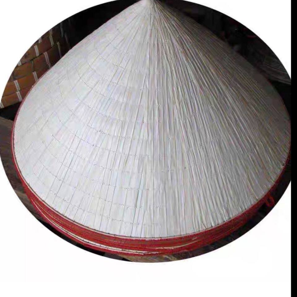 越南斗笠帽白叶花底优质越南帽 越南竹笠帽 笠帽 尖顶斗笠竹笠帽