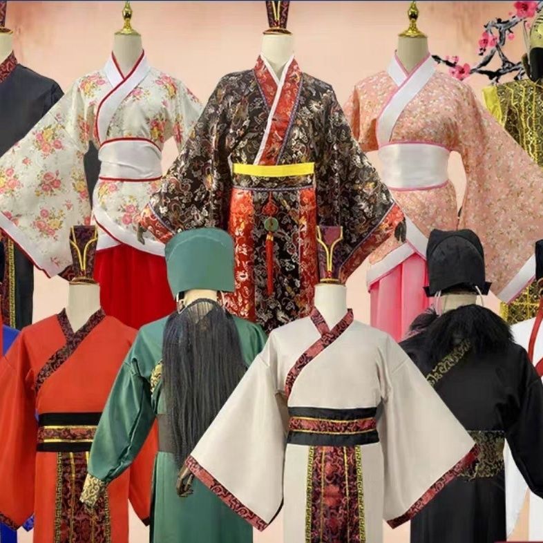 成人古装汉服三国演义服装张飞诸葛亮关羽刘备曹操话剧年会演出服