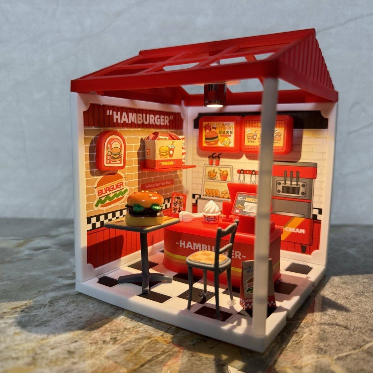 微缩型小屋益智塑料迷你世界DIY微缩礼物小屋拼装模型3d立体拼图