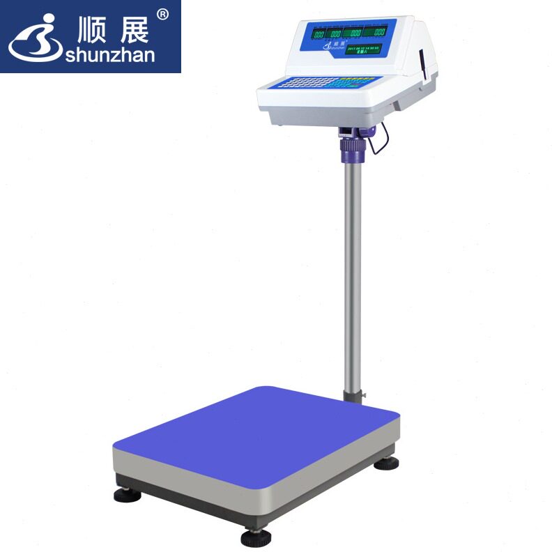 直销顺展A2台秤标签计数秤电子台秤收银不干胶条码称打印台称条码