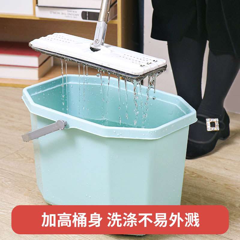 加厚地拖桶家用储水塑料拖把桶旋转懒人挤水拖地桶拖布桶拧水单桶