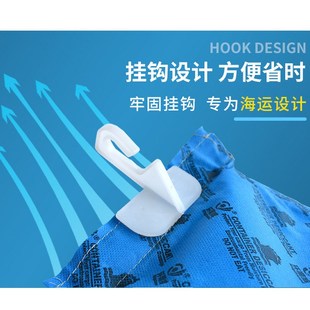 箱防潮干燥剂挂钩氯化钙高J吸湿干燥条海运货柜除湿剂 1000克g集装