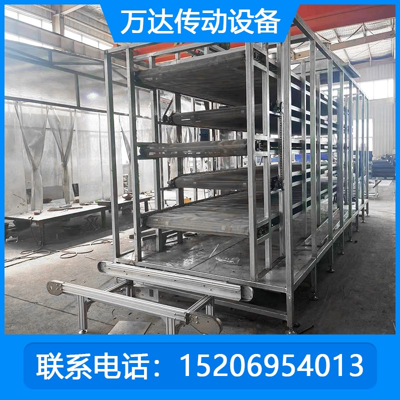 不锈钢网链流水线输送带传送带多层输送机冷却烘干不锈钢传送带厂