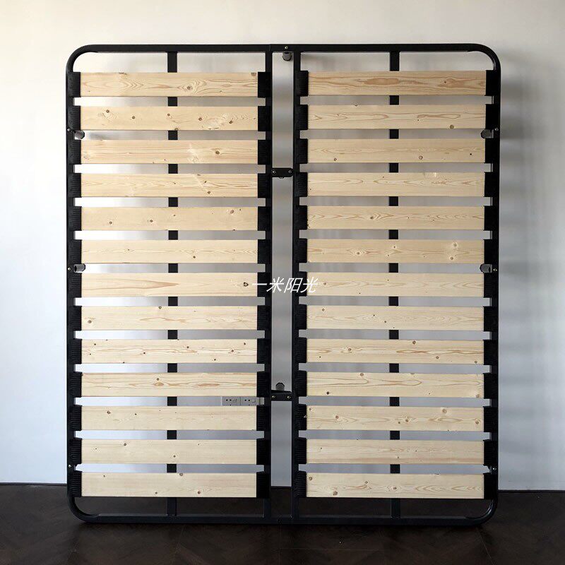 床架子排骨架1.8床板支撑架松木加厚钢架定制1.5龙骨架加强型床架