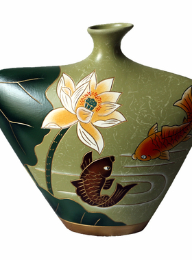 新中式酒柜装饰品隔断博古架陶瓷摆件手工艺术品客厅玄关轻奢装饰