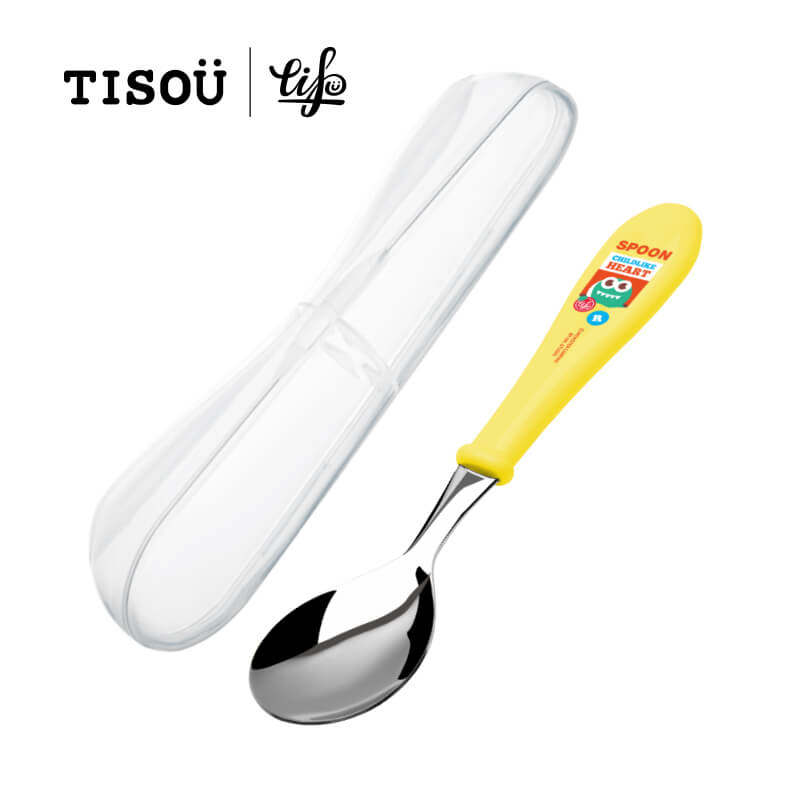TISOU爱婴小铺宝宝儿童不锈钢副食品汤匙子汤匙吃饭餐勺婴儿喂饭