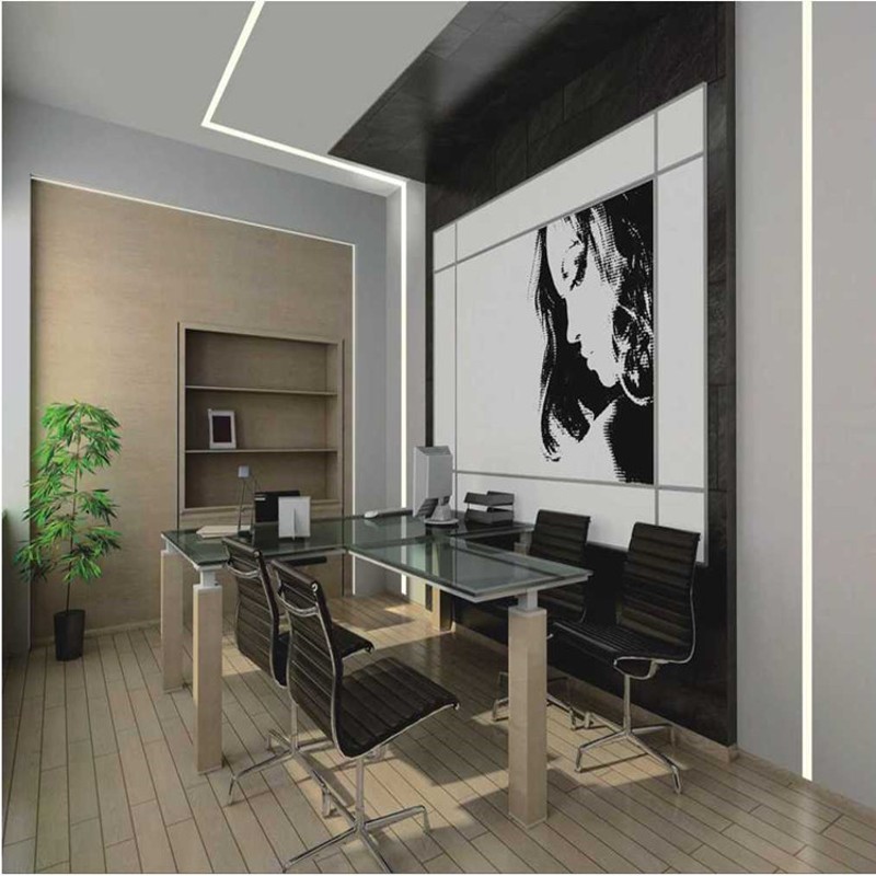 LED线条灯橱柜灯展柜灯条形灯铝槽灯办公灯含光源LED硬灯条软灯带