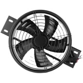 轴流风机厨房抽油烟风机8寸10寸12寸散热外转子排风扇 工厂排气扇