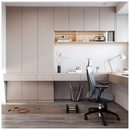 好莱客 卧室衣柜衣帽间电视餐边柜 轻定制套餐2㎡全屋定制