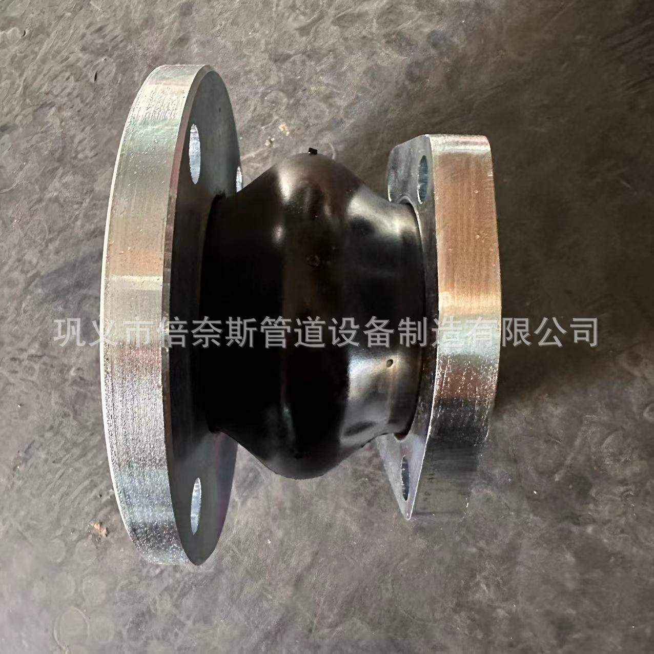 船用NG型耐油橡胶避震喉 菱形法兰膨胀节 液压油路橡胶弹性接头