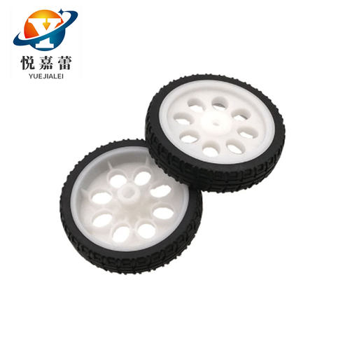 DIY 轮子机器人轮胎TT马达 robot智能车平台小车电子设计玩具 521