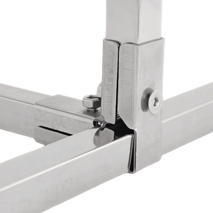 沪坚 〔多种组合〕20X20MM不锈钢管接件2*2连接扣工业紧固厂家发