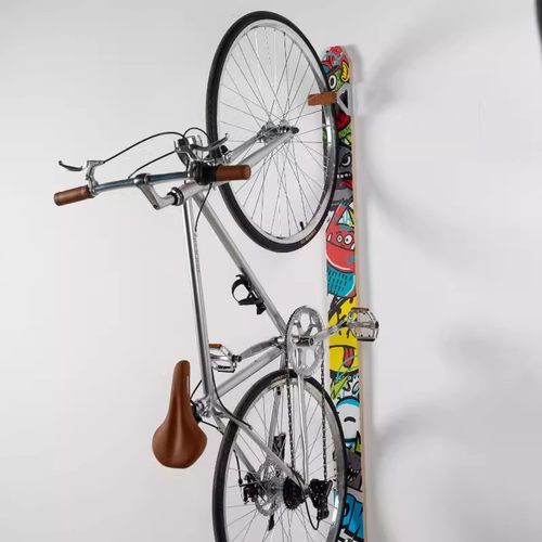 营造空间自行车架立式上墙收纳