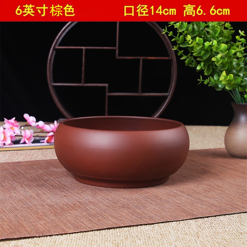 紫砂家用室内供奉陶瓷佛具用品烧香上香炉碗祭拜仿古香薰炉祭祀佛