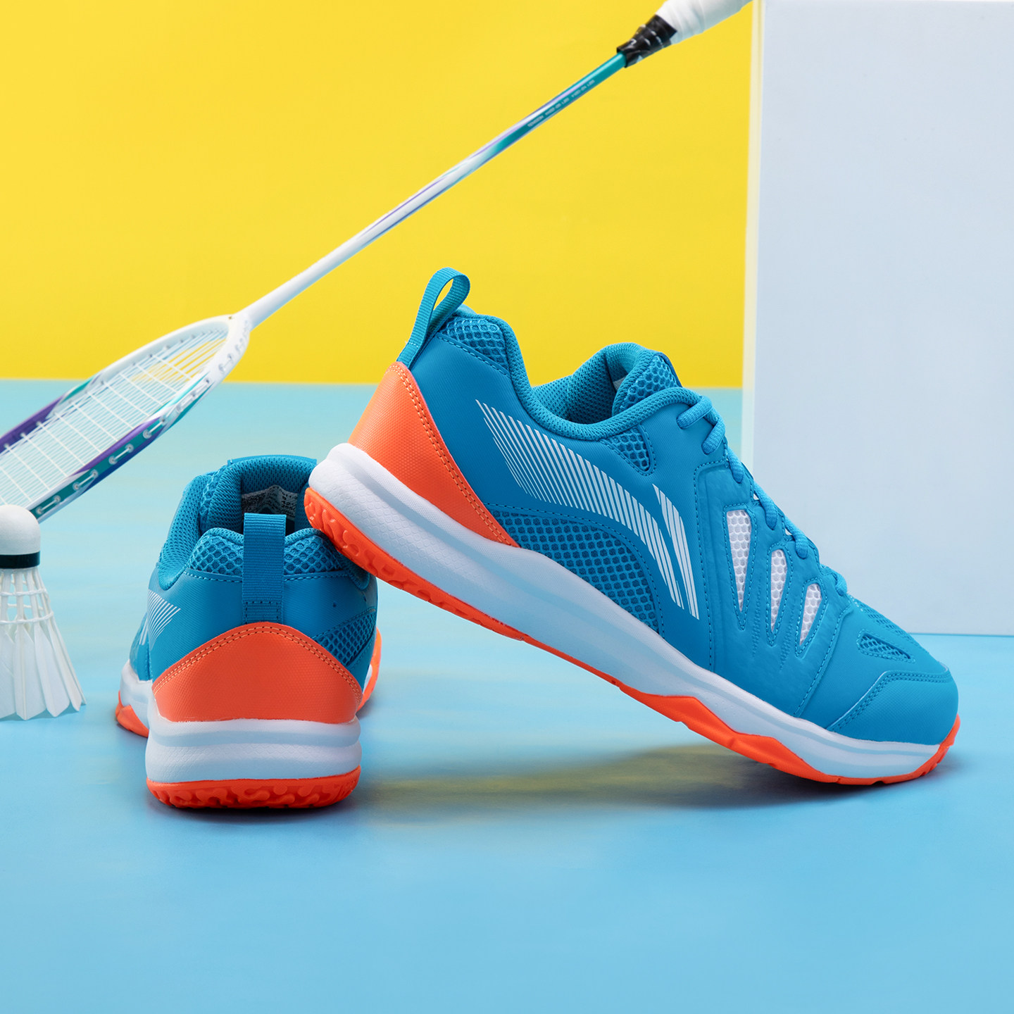 李宁羽毛球鞋全能王系列男女同款防滑耐磨轻便透气运动鞋软底正品