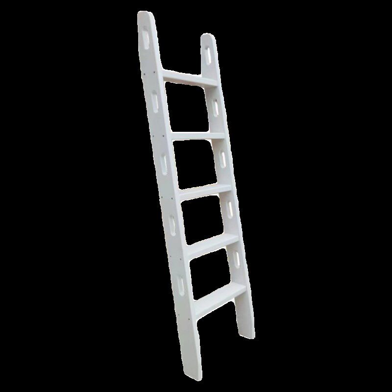 白色实木 家用上下n铺高低床成人儿童梯子直梯带镂空扶手爬梯单卖,居家日用,家用梯,淘宝优惠券,粉丝福利购,淘宝优惠卷