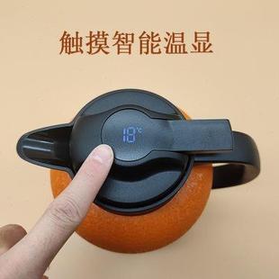米索纯钛内胆焖茶壶泡茶壶老白茶带显温内置钛滤网泡茶办公室家用
