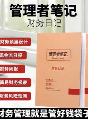 工作笔记本财务日报周报表分析风险预测手册日志记录账本预算计划
