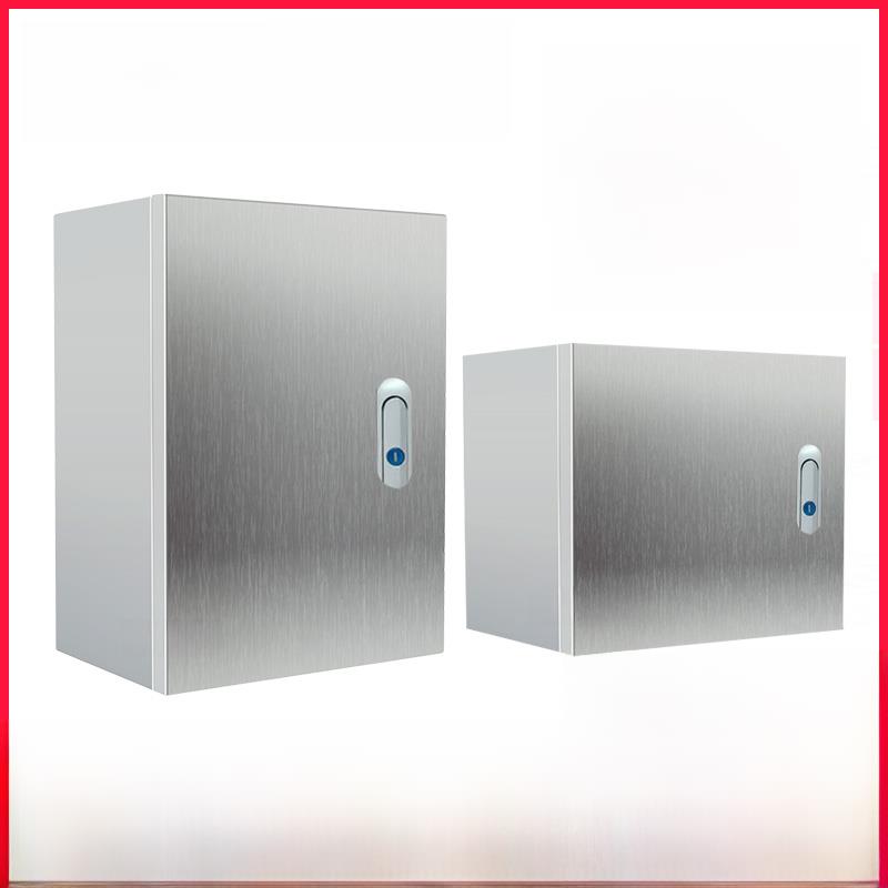 不锈钢配电箱家用室内基业箱工地明装电源控制箱柜强电开关布线箱