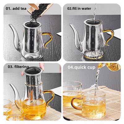 采购产品加厚耐热玻璃壶，红茶杯，明火茶杯，茶具，茶具，茶具，