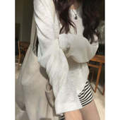 实物以直播间为准 川九家莱萨尔亚麻混纺长袖