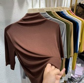 实物以直播间为准 166紫皇冠中袖