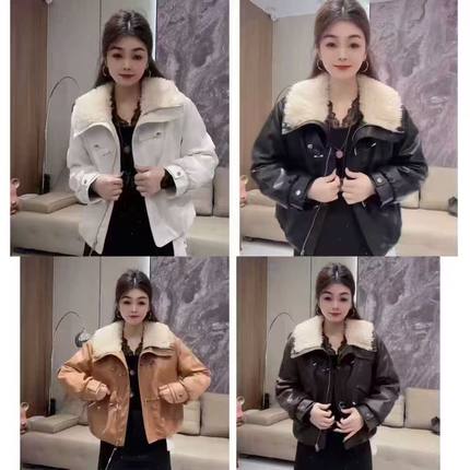 ZK-8825皮毛一体外套【实物以直播间为准】