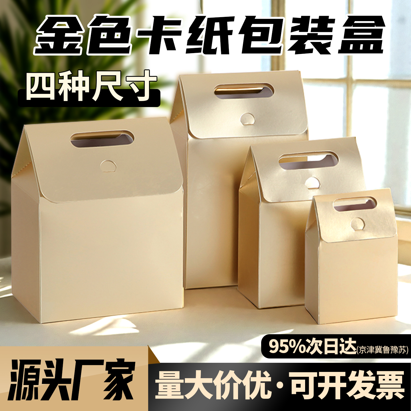 金卡纸礼品盒空盒子手提袋纸袋