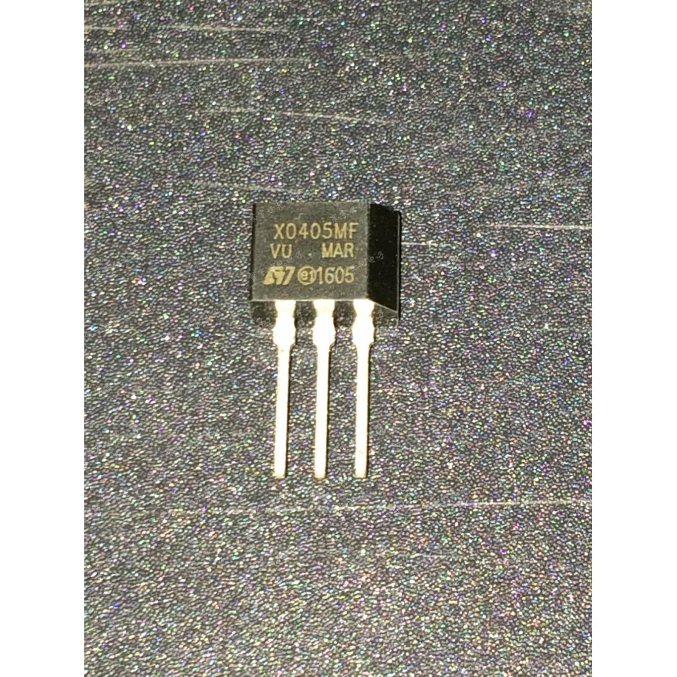 全新单向可控硅 直插三极管  X0405MF X0405 4A/600V TO-202 现货
