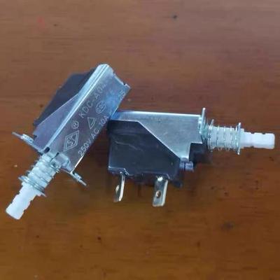 管线机热水按键开关挂壁式自锁带支架斜脚大功率电源大电流按钮