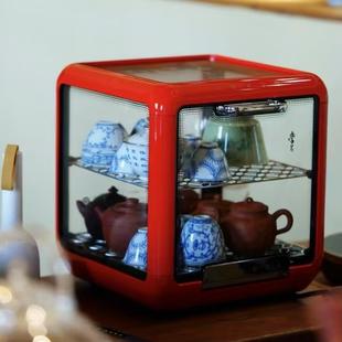 学古|悟烯·茶人石墨烯养护柜消毒烘干保暖焙茶展示