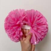 绑带款 花球啦啦操花球高水平啦啦队选择可做支撑动作专业比赛新款