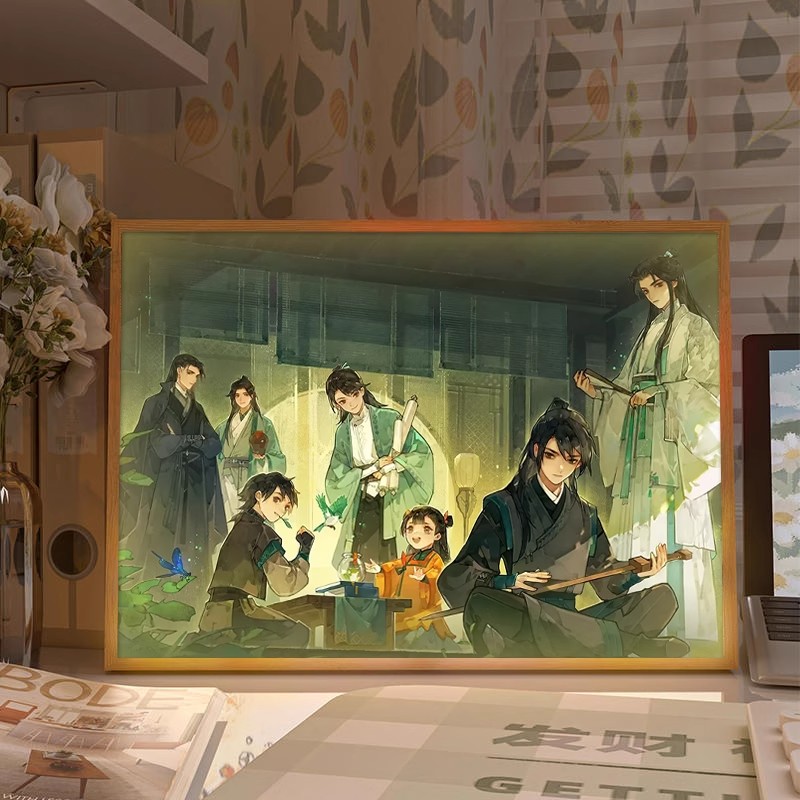 六爻原著衍生周边武侠小说灯光画