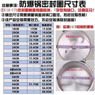 三角 天禧 天玺等防爆压力锅圆柱形密封圈圆形圆杆胶圈皮圈配件