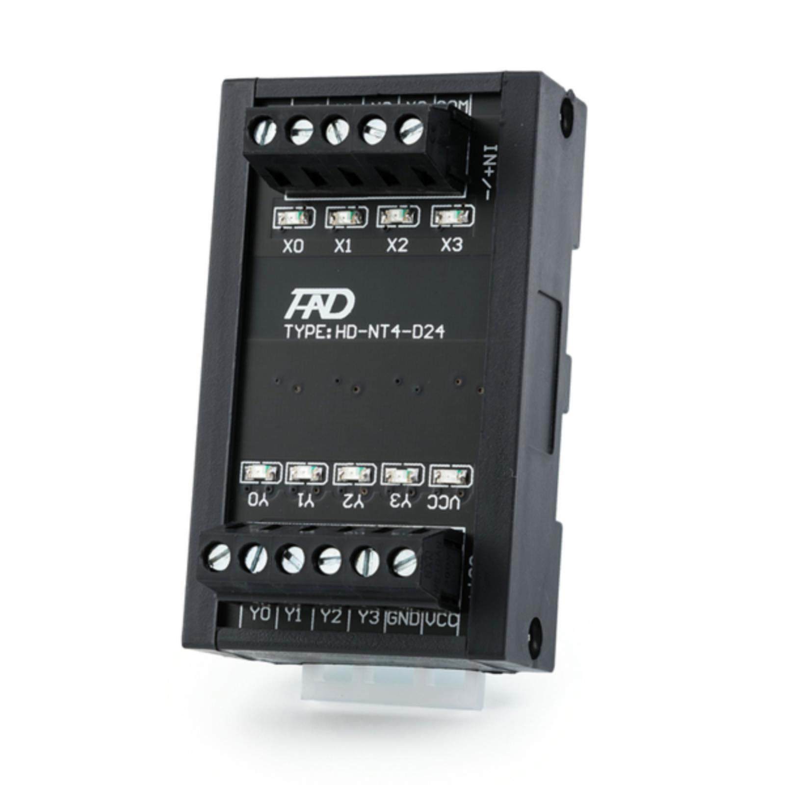 8通道漏型正负输入Plc直流晶体管型输出Io放大板模块模块输出板自