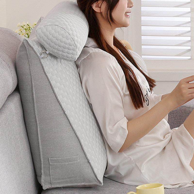 夏季沙发靠背垫三角护腰靠垫床头枕大靠背榻榻米床背靠枕腰靠背枕,居家布艺,床头靠垫,淘宝优惠券,粉丝福利购,淘宝优惠卷