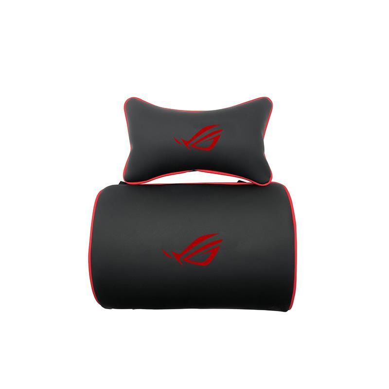 办公椅ROG头枕腰靠电竞椅电脑椅办公用PU皮材质带芯海绵腰垫枕头