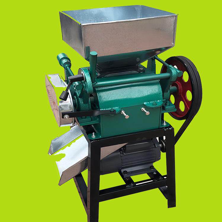 加工黄豆压扁机 家用单相电挤扁机 30型号燕麦玉米压片机