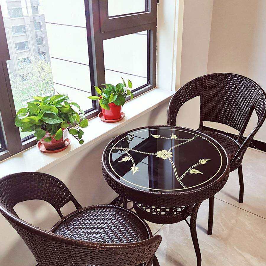 藤椅桌椅三件套阳台休闲茶几方圆客厅户外仿藤桌椅网红小户型家用,模玩/动漫/周边/娃圈三坑/桌游,模型制作工具/辅料耗材,淘宝优惠券,粉丝福利购,淘宝优惠卷