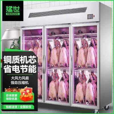 猛世烤鸭凉胚柜烧鹅风干商用展示柜风冷烧腊店保鲜冷藏解冻大型