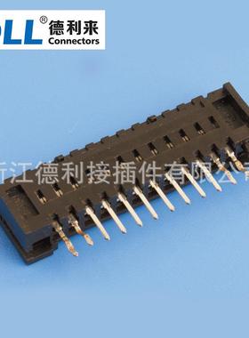 FPC2.54mmJSTFDZ系列ZIP/DIPFFC/FPC连接器带锁式直插定位