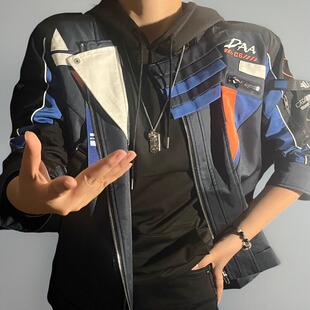 【现货】恋与深空女主哥哥夏以昼生日COS服离心越位蓝色外套夹克