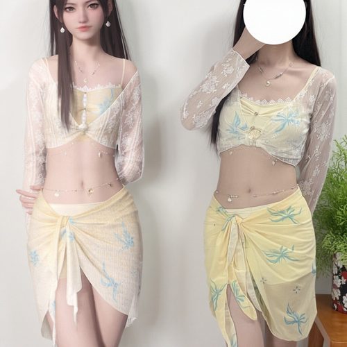 祁煜宝宝小姐泳装泳衣珊屿蝶梦