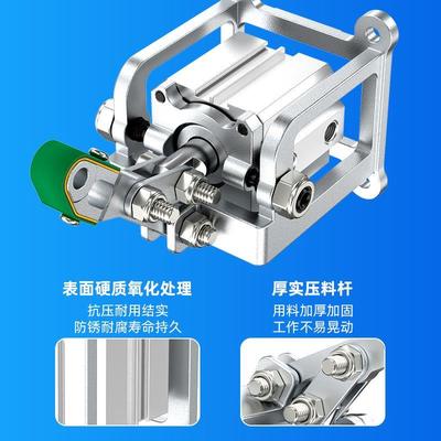 薄型缸压板气缸SDA40X25-T榫槽机压料支架气缸木料夹紧杠杆拉伸缸