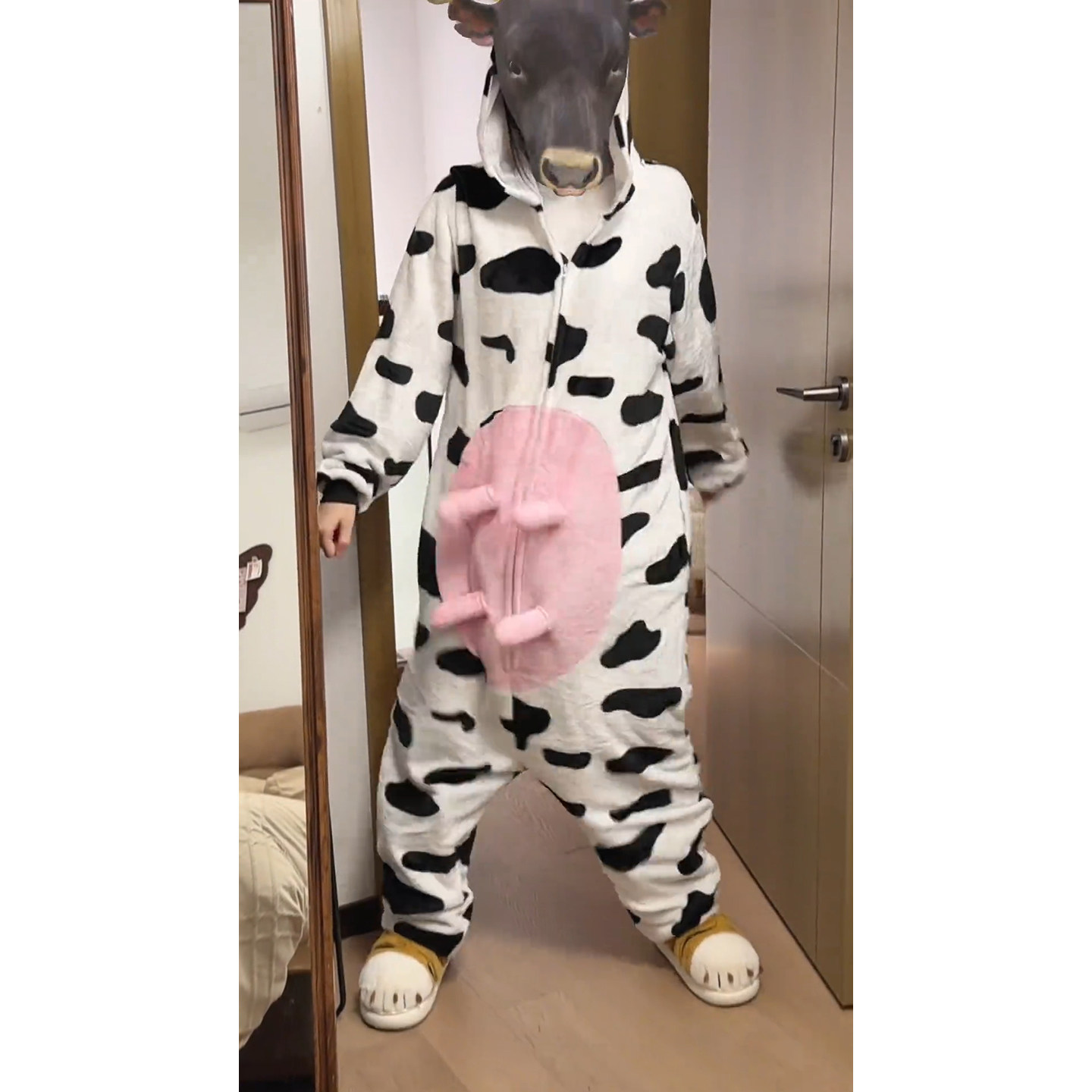 秋冬季法兰绒成人儿童网红连体动家居服连体衣