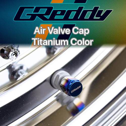 日本GReddy 炫彩气门嘴帽/气门芯盖/气嘴盖 汽车通用改装